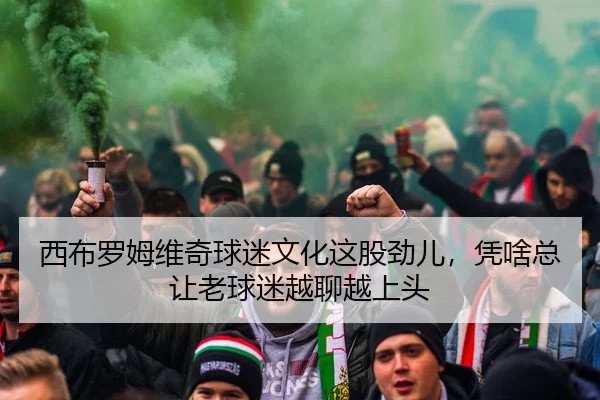 西布罗姆维奇球迷文化这股劲儿，凭啥总让老球迷越聊越上头