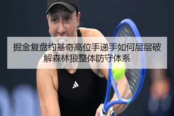 掘金复盘约基奇高位手递手如何层层破解森林狼整体防守体系